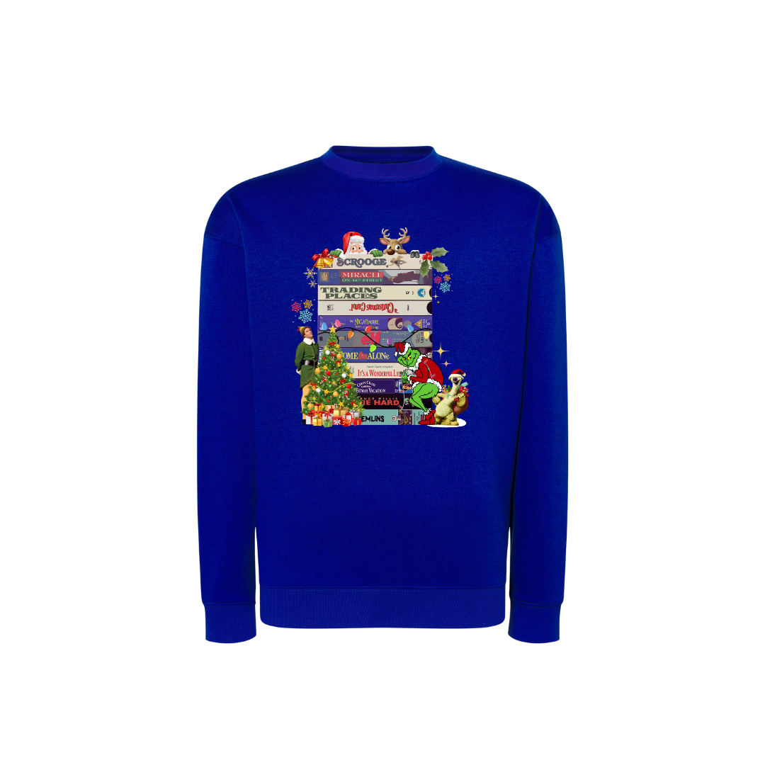 Sweatshirt Estampa De Natal Livros