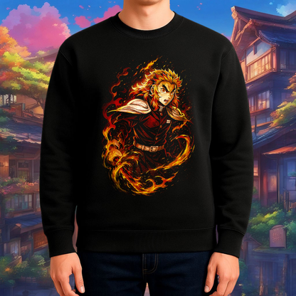 Estampa Anime Kyojuro Rengoku Demon Slayer