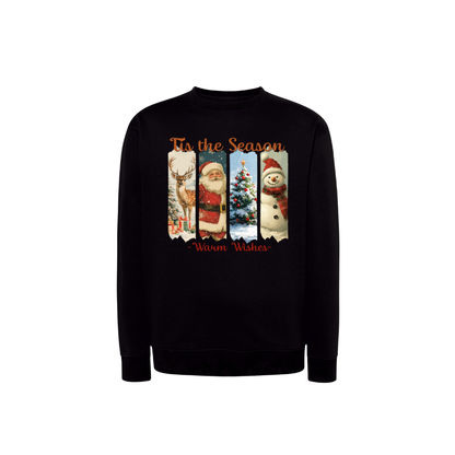 Sweatshirt Estampa De Natal 4 Estações