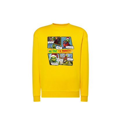 Sweatshirt Estampa De Natal Quadrinhos