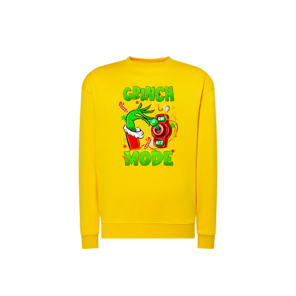 Sweatshirt Estampa De Natal Grinch Mode