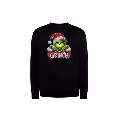 Sweatshirt Estampa De Natal Grinch