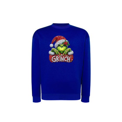 Sweatshirt Estampa De Natal Grinch