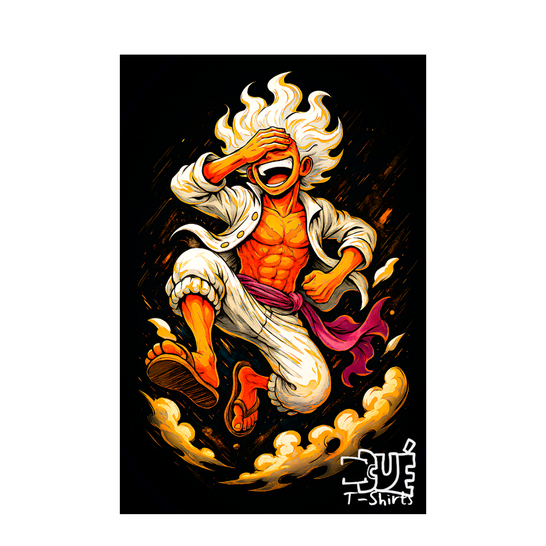 Estampa Anime Luffy Gear Five