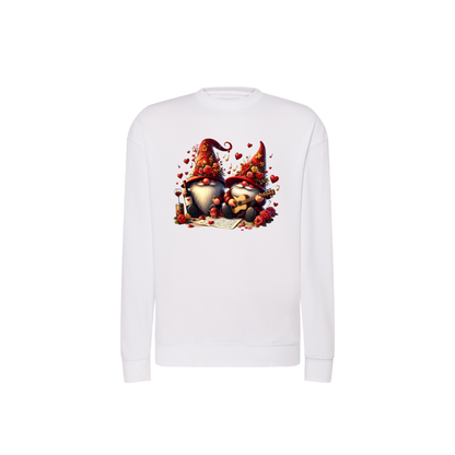 Sweatshirt Estampa De Natal Gnome e Vinhos