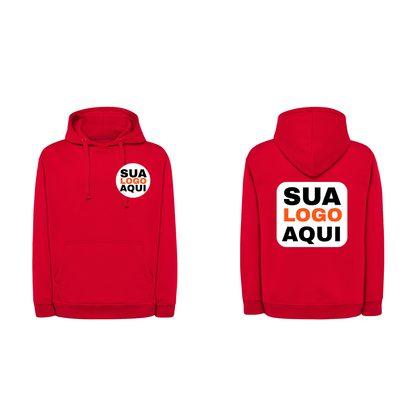 Sweartshirts Com Capuz Unissexo Estampa Frente e Costas