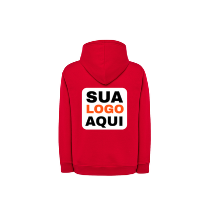 Sweartshirts Com Capuz Unissexo Estampa Costas 25x25cm