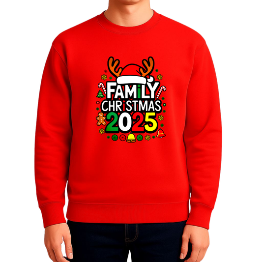 Sweatshirt Family Christmas
