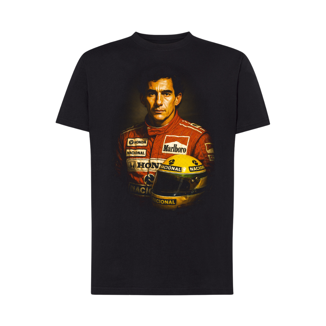 Estampa Desporto Ayrton Senna