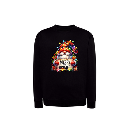 Sweatshirt Estampa De Natal Gnome And Bright