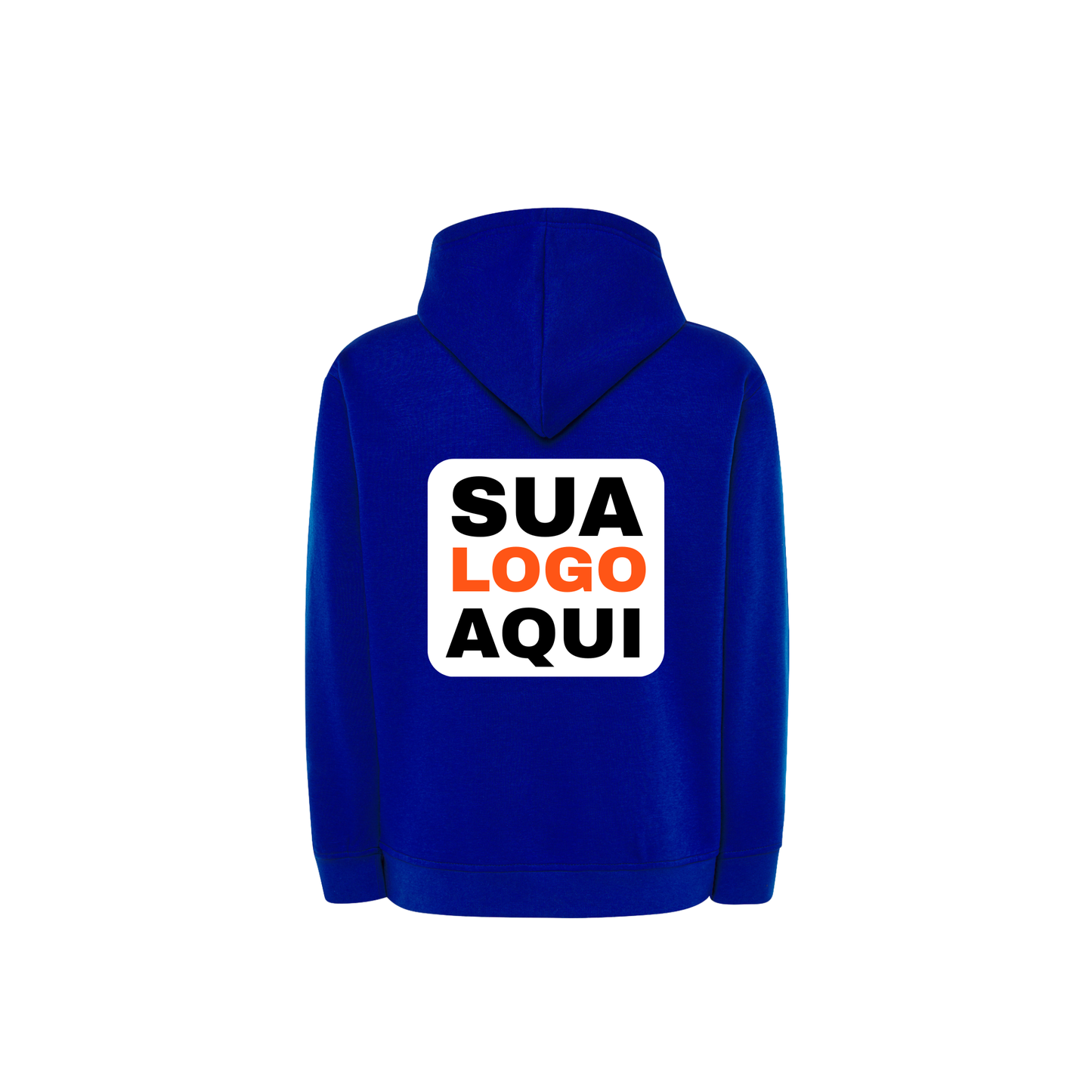 Sweartshirts Com Capuz Unissexo Estampa Costas 25x25cm
