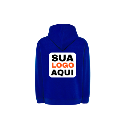 Sweartshirts Com Capuz Unissexo Estampa Costas 25x25cm