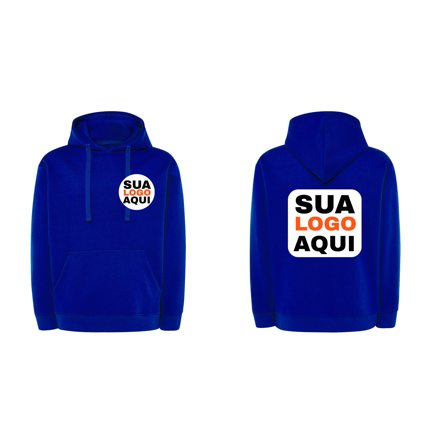 Sweartshirts Com Capuz Unissexo Estampa Frente e Costas