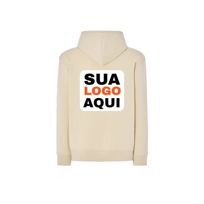 Sweartshirts Com Capuz Unissexo Estampa Costas 25x25cm