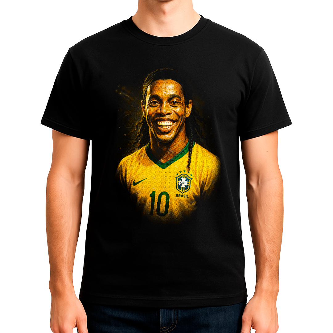 Estampa Desporto Ronaldinho Gaúcho