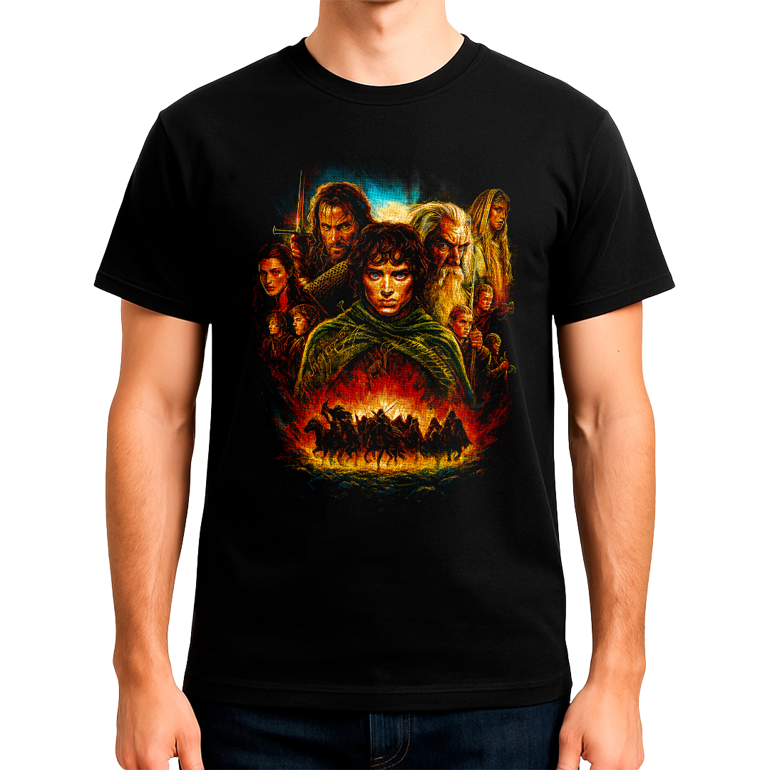 Estampa Filme O Senhor dos Anéis