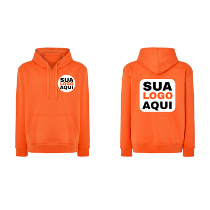 Sweartshirts Com Capuz Unissexo Estampa Frente e Costas