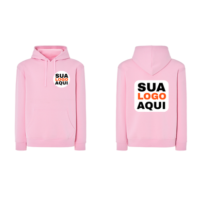 Sweartshirts Com Capuz Unissexo Estampa Frente e Costas