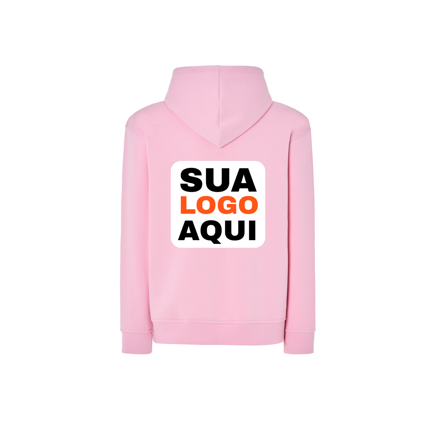 Sweartshirts Com Capuz Unissexo Estampa Costas 25x25cm