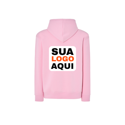 Sweartshirts Com Capuz Unissexo Estampa Costas 25x25cm