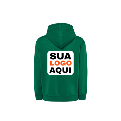 Sweartshirts Com Capuz Unissexo Estampa Costas 25x25cm